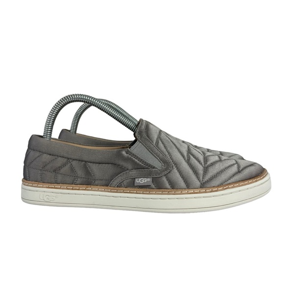 UGG Soleda Quilted Gray Womens Sneaker Size 8.5‎ - Picture 1 of 11